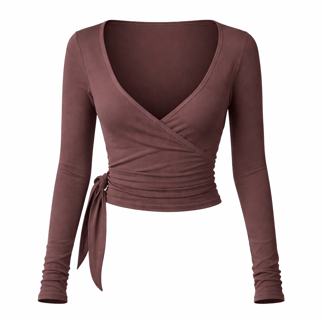 Daisy Wrap | Pecan Brown