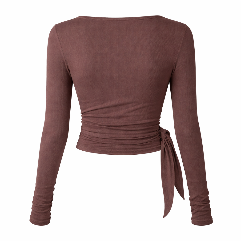 Daisy Wrap | Pecan Brown