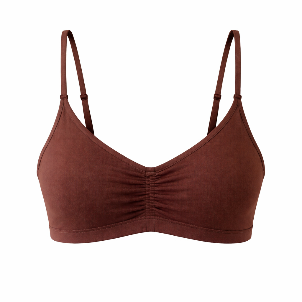 Daisy Fit Bra | Brown