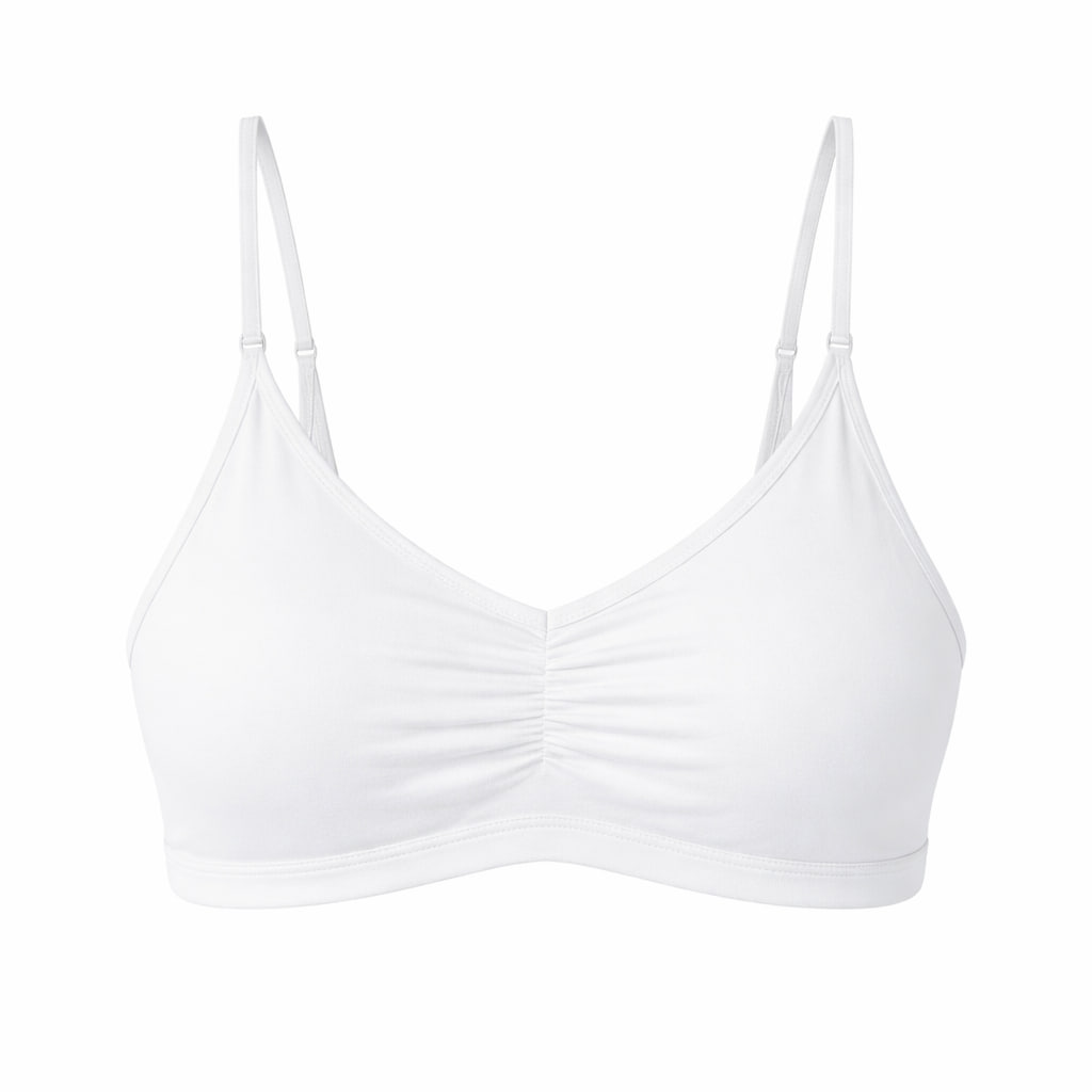 Daisy Fit Bra | White