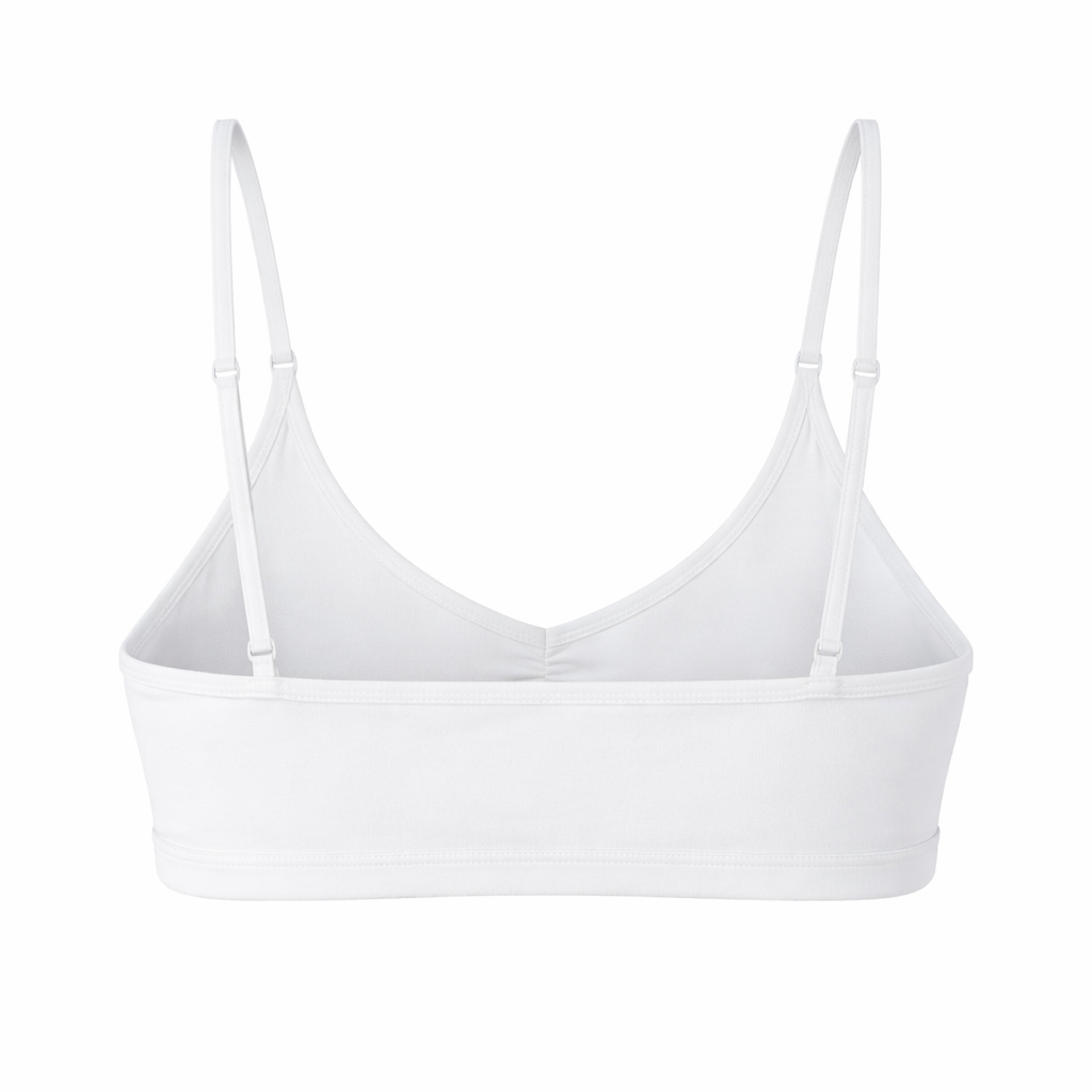 Daisy Fit Bra | White